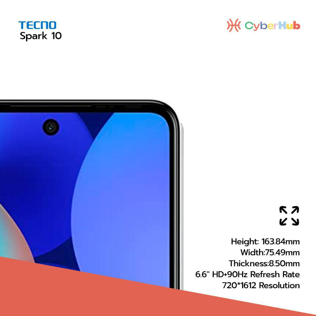 CYBERHUB Tecno Spark 10 4GB + 128GB / 8GB + 128GB