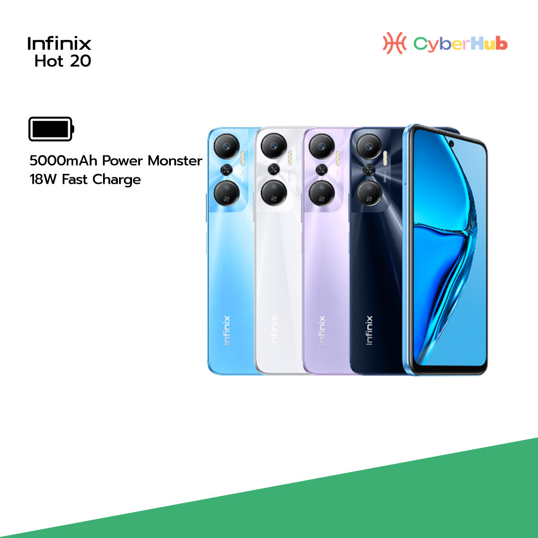 CYBERHUB Infinix Hot 20 (8GB/128GB)