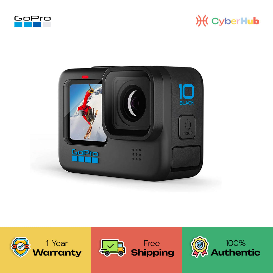 CYBERHUB GoPro Hero 10 Black Action Camera