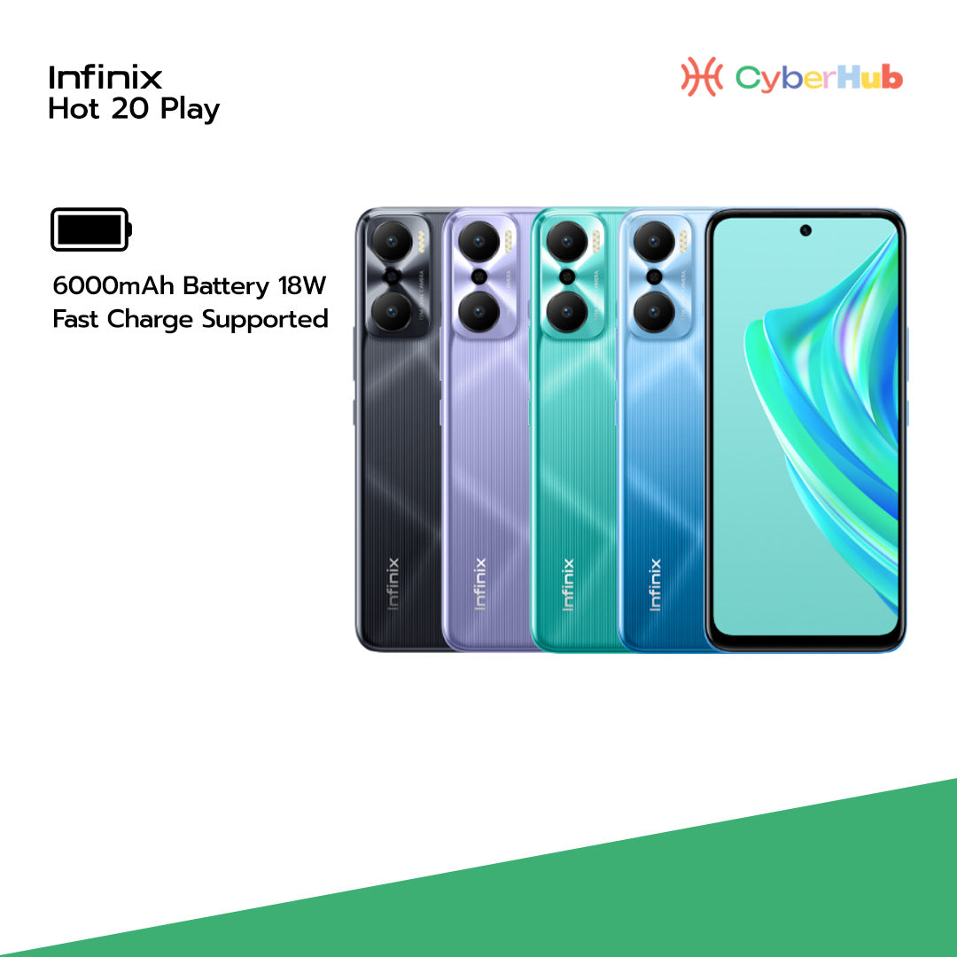 CYBERHUB Infinix Hot 20 Play (4GB/128GB)