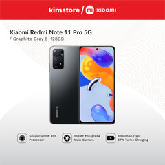 [OPEN BOX] XIAOMI Redmi Note 11 Pro 5G (8GB/128GB) - Graphite Gray