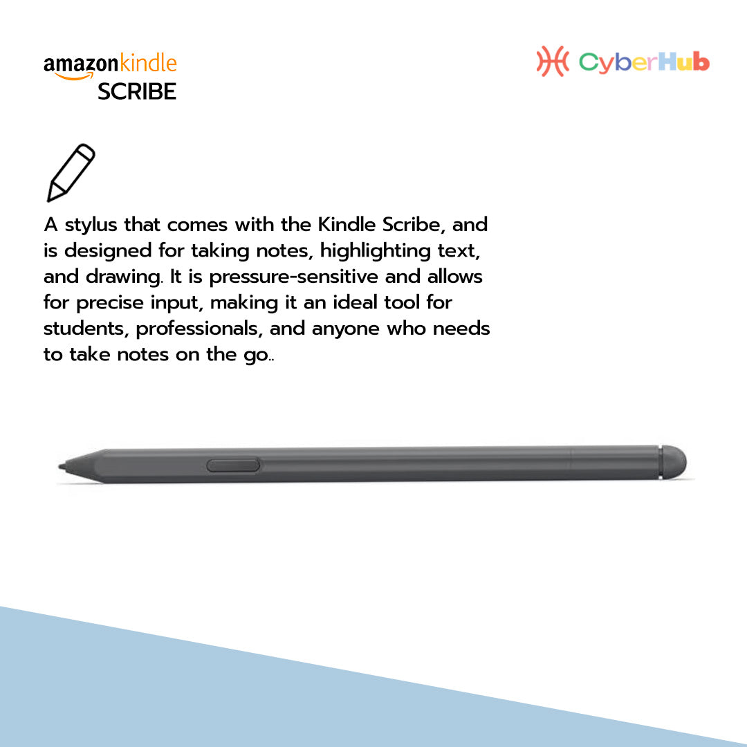 CYBERHUB Amazon Kindle Scribe + Prime Pen 16GB, 32GB, 64GB