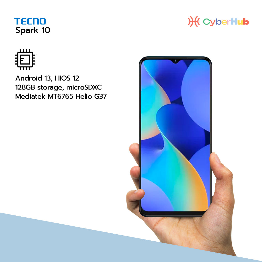 CYBERHUB Tecno Spark 10 4GB + 128GB / 8GB + 128GB