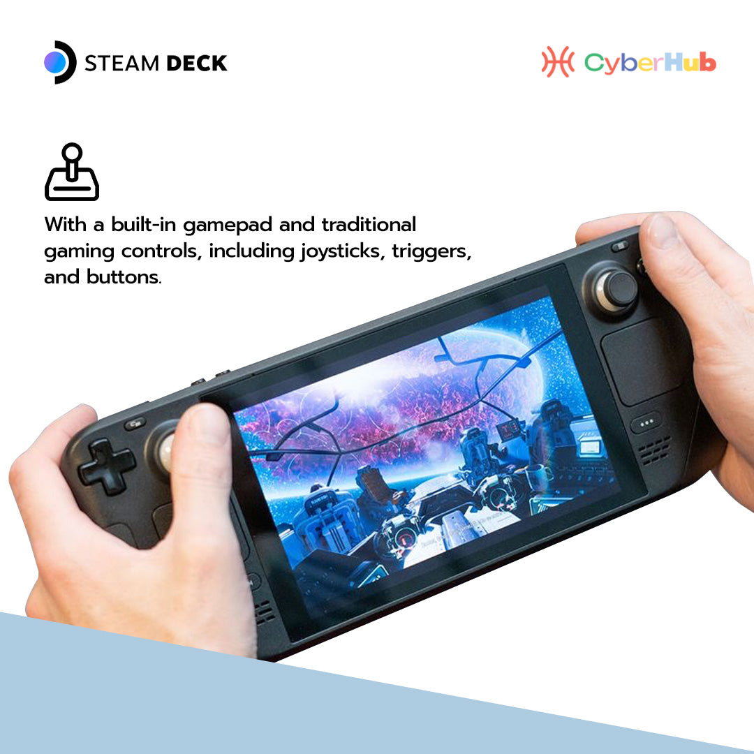 CYBERHUB Steam Deck (64GB/256GB/512GB)