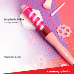 [OPEN BOX] Instabella Millie Magic Waves HC-478 – Rose Pink W/O Official box