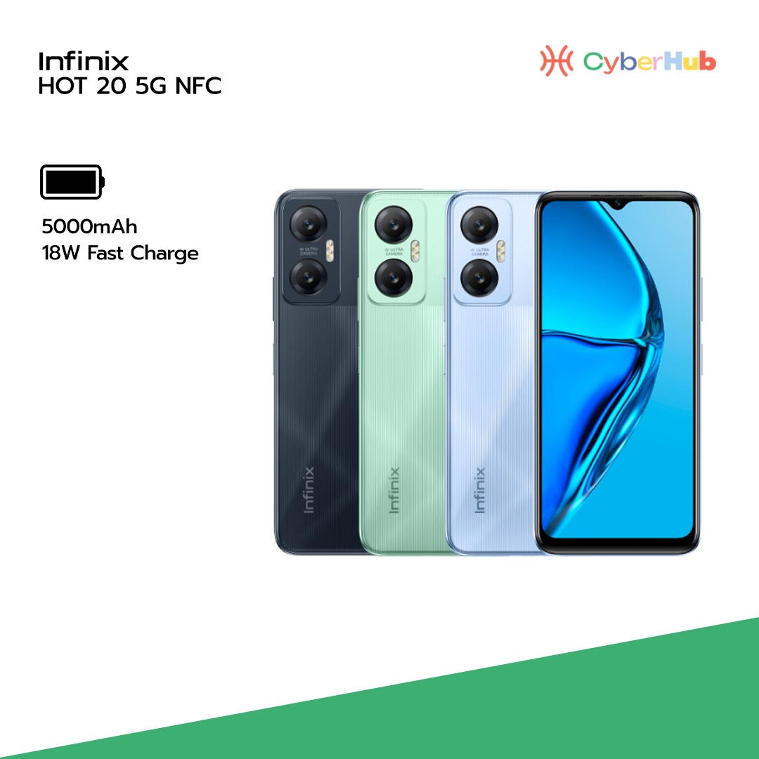 CYBERHUB Infinix HOT 20 5G NFC (4GB/128GB)