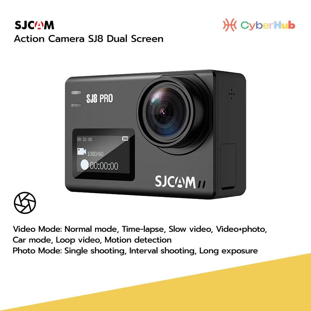 CYBERHUB SJCAM Action Camera SJ8 Dual Screen