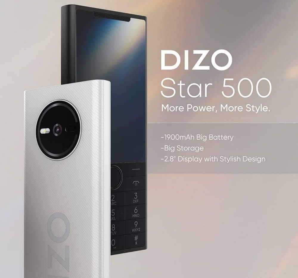 CYBERHUB Dizo Phone Star 500