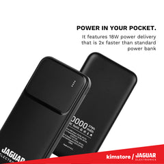 [OPEN BOX] Jaguar Electronics PB680 V2 10000mAh Power Bank 18W PD/QC 3.0 Fast Charging Type-C