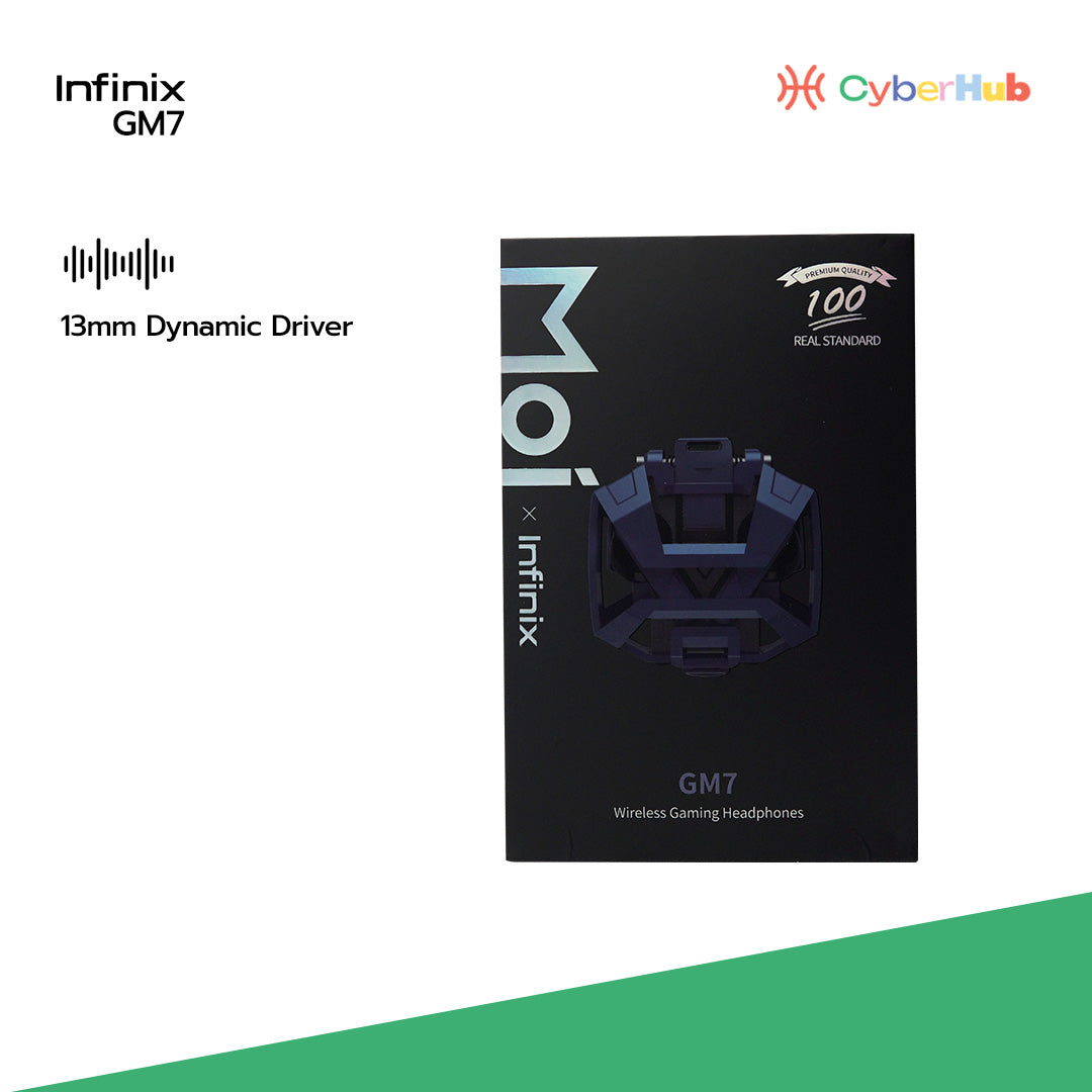 CYBERHUB Infinix GM7 Wireless Earbuds - Blue