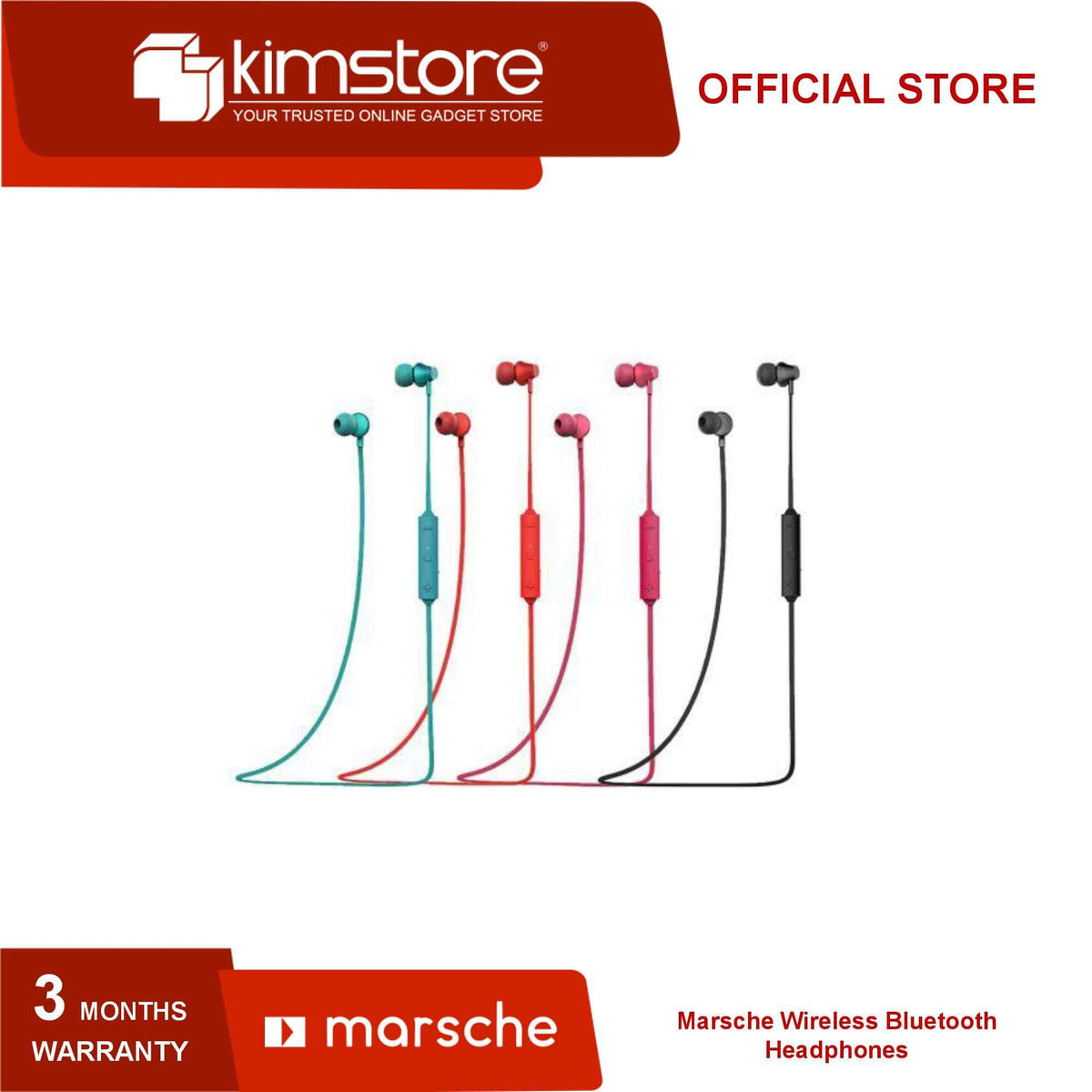 [OPEN BOX] [C] Marsche Bt Earphones Azalea Pink