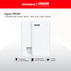 [OPEN BOX] Jaguar Electronics PB181 V2 30000mAh Power Bank Dual USB Output