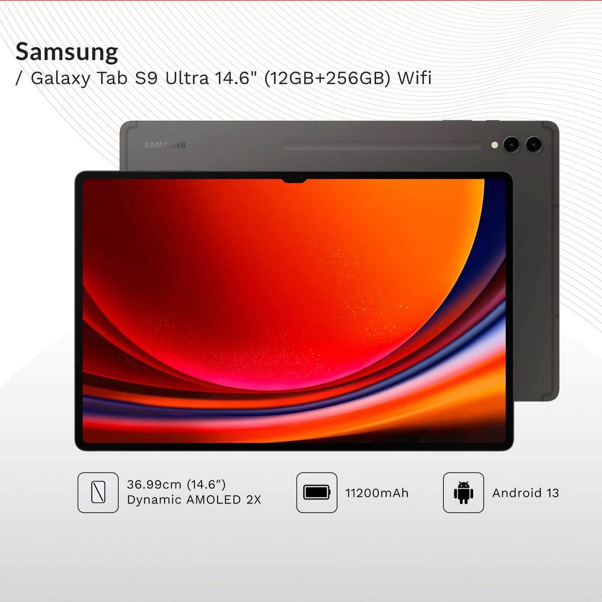 SAMSUNG Galaxy Tab S9 Ultra WiFi X910