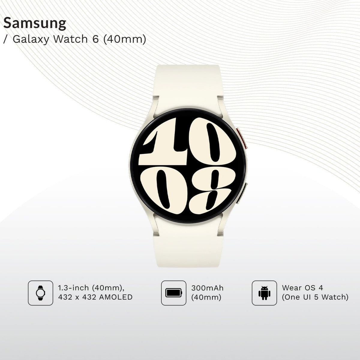 SAMSUNG - Galaxy Watch 6