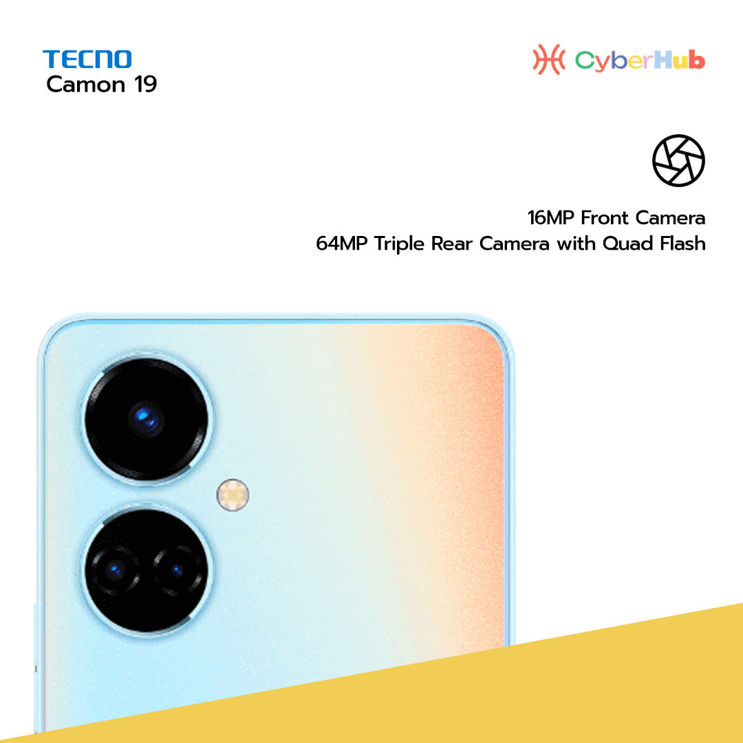 CYBERHUB Tecno Camon 19 CH16N (6GB/128GB)