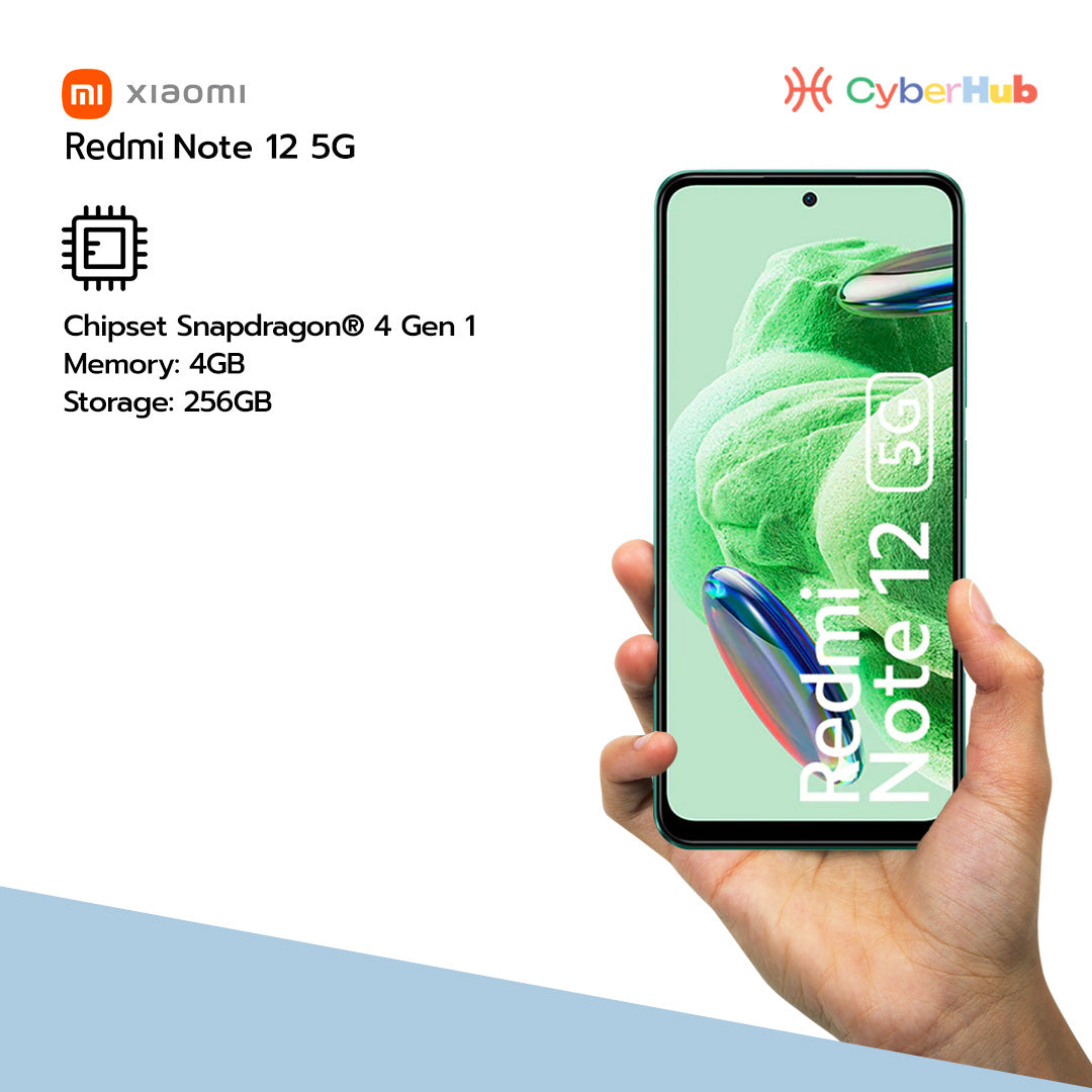 CYBERHUB Xiaomi Redmi Note 12 5G (8GB/256GB)