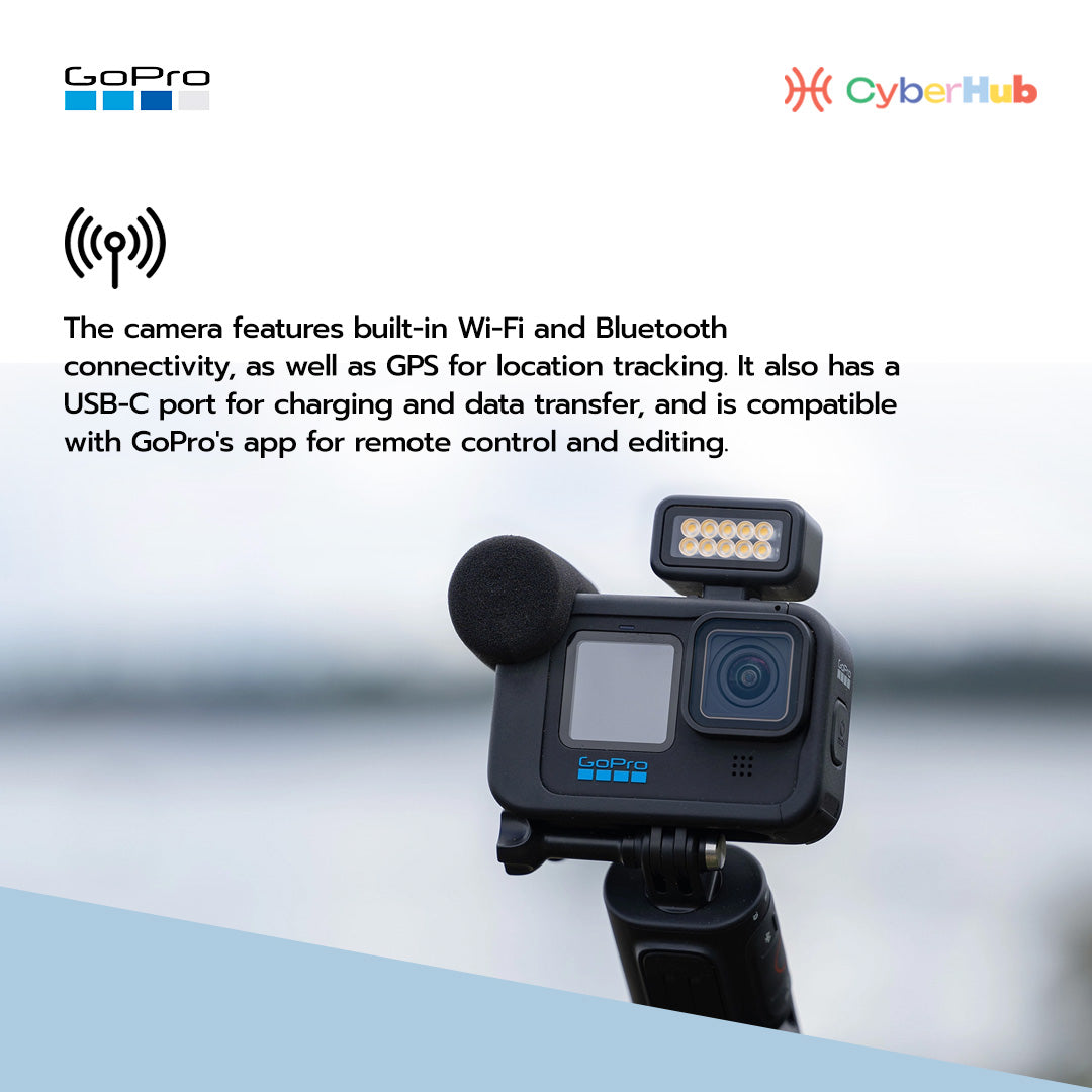 CYBERHUB GoPro Hero 10 Black Action Camera