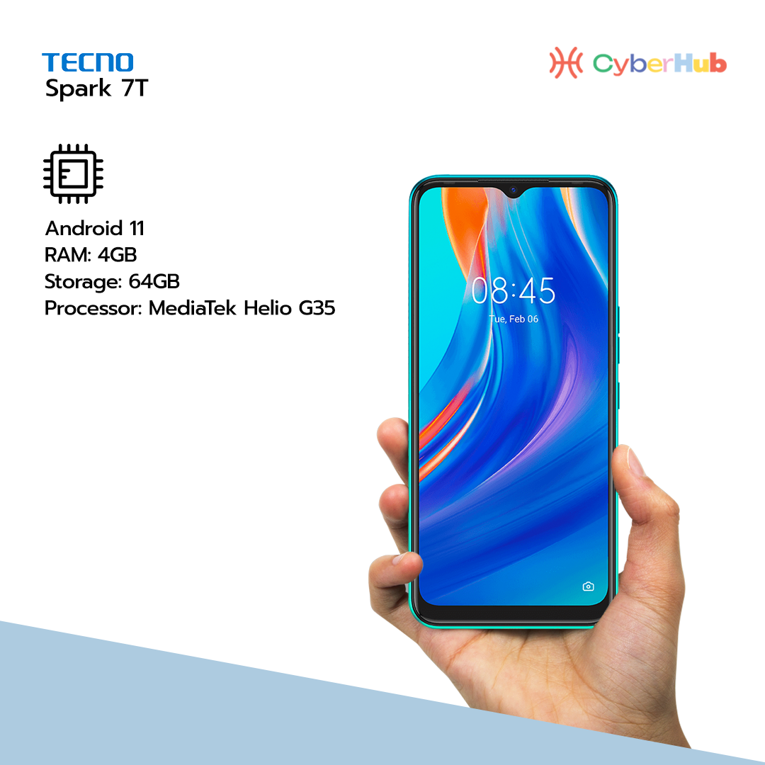 CYBERHUB Tecno Spark 7T 4GB+64GB