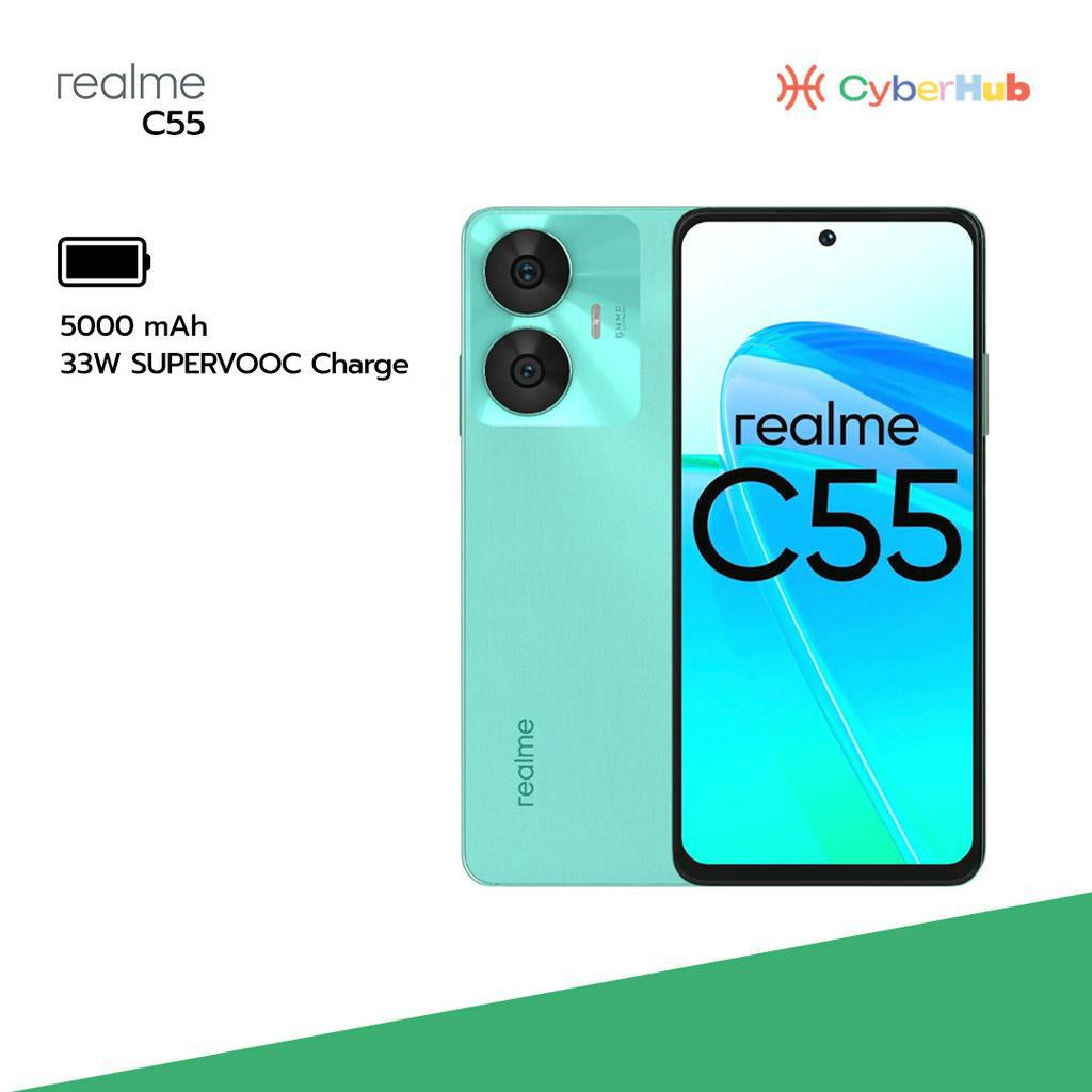 CYBERHUB Realme C55 6GB + 128GB/ 8GB + 256GB