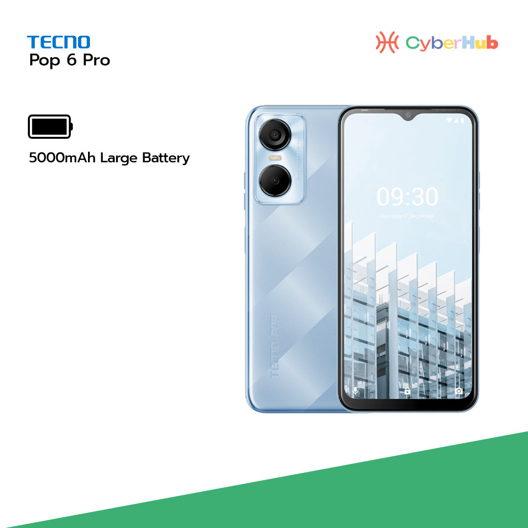 CYBERHUB Tecno Pop 6 Pro  (2GB/32GB)