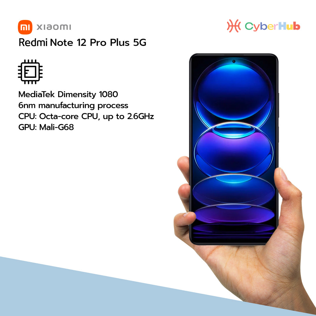 CYBERHUB Xiaomi Redmi Note 12 Pro Plus 5G (8GB/256GB)