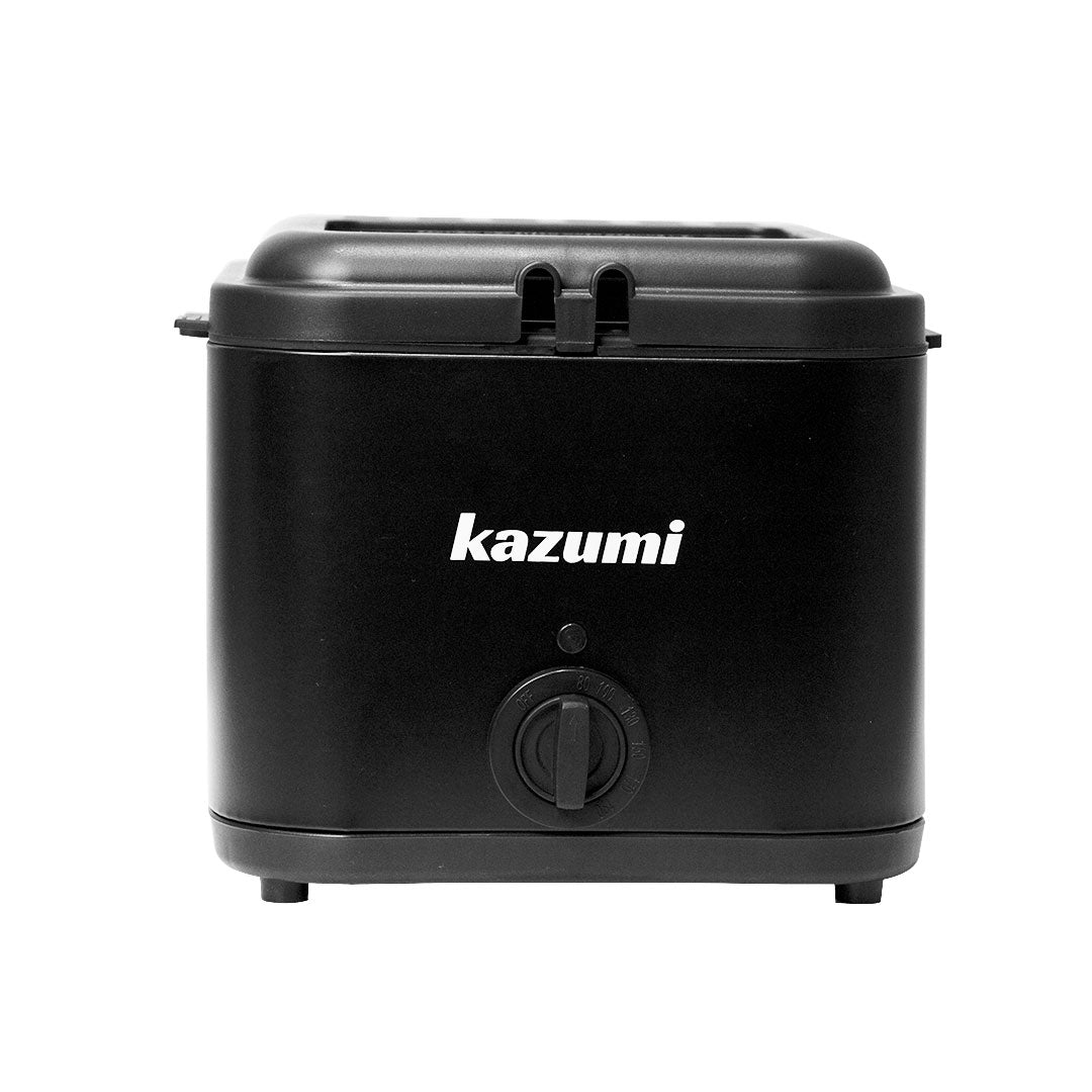 [OPEN BOX] Kazumi KZ-DF40 2.5L Electric Deep Fryer - Black