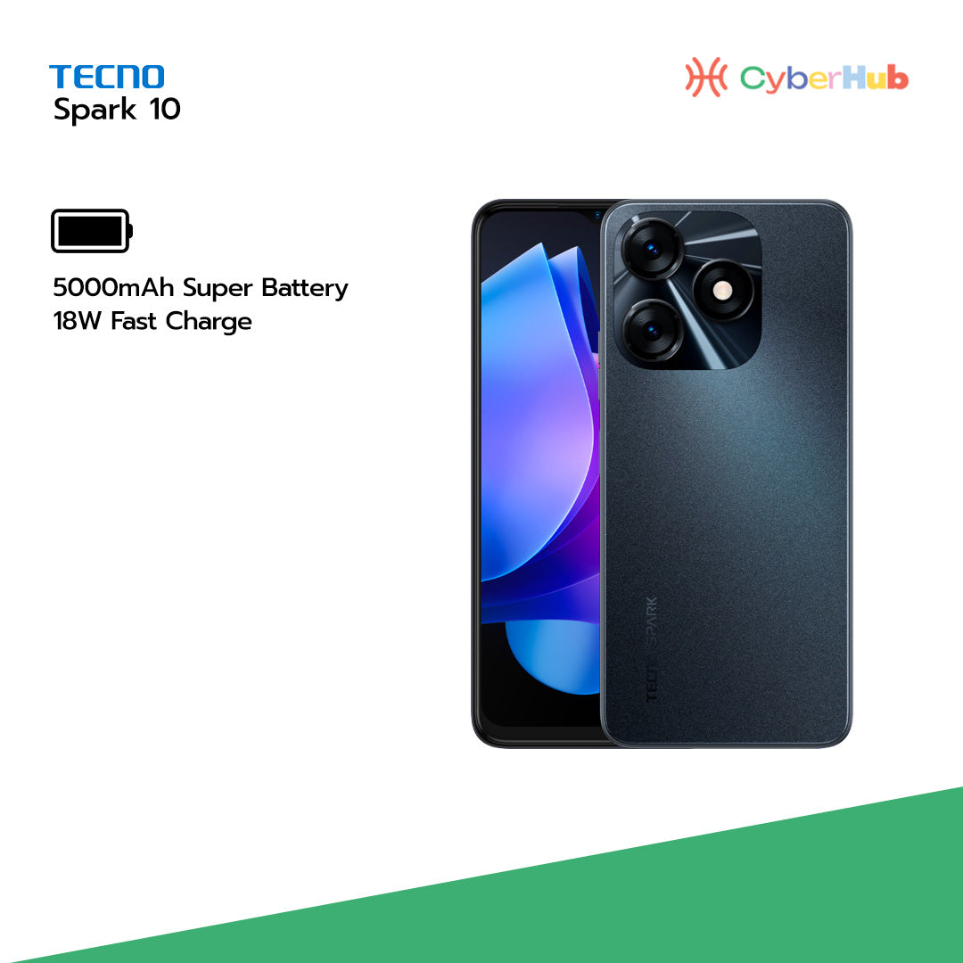 CYBERHUB Tecno Spark 10 4GB + 128GB / 8GB + 128GB