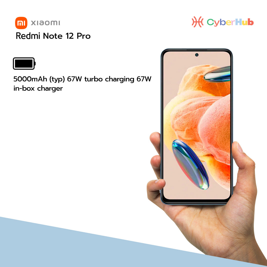 CYBERHUB Xiaomi Redmi Note 12 Pro (8GB/256GB)