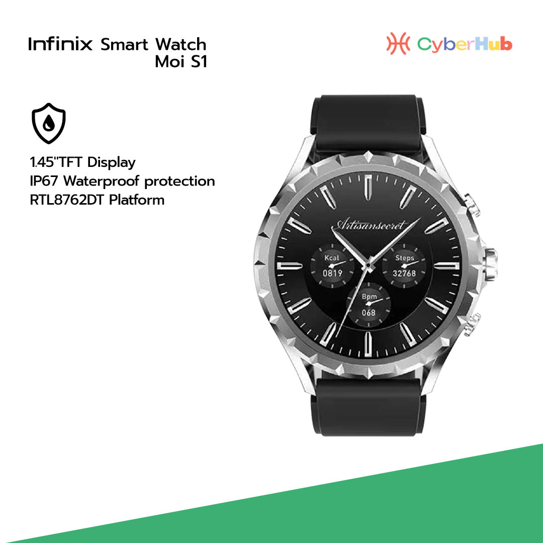 CYBERHUB Infinix Smart Watch Moi S1