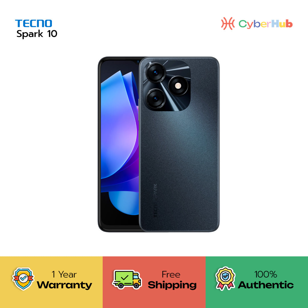 CYBERHUB Tecno Spark 10 4GB + 128GB / 8GB + 128GB