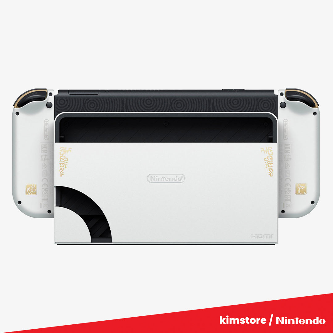 NINTENDO Switch OLED Zelda & MicroSD and UV Bag