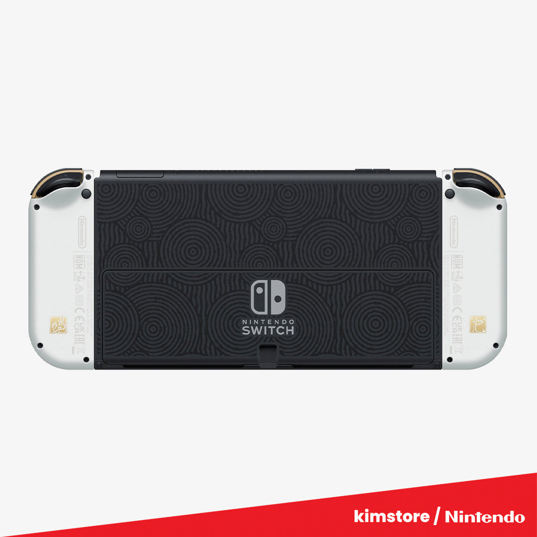 NINTENDO Switch OLED Zelda & MicroSD and UV Bag