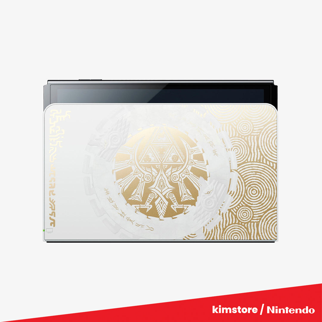 NINTENDO Switch OLED Zelda & MicroSD and UV Bag