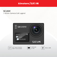 SJCAM Action Camera SJ6 Legend w/ Battery Charger and Microphone