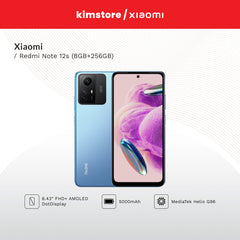 [OPEN BOX] XIAOMI Redmi Note 12s (8GB/256GB) - Ice Blue