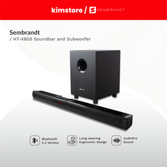 [OPEN BOX] Sembrandt HT-X800 Soundbar with Subwoofer