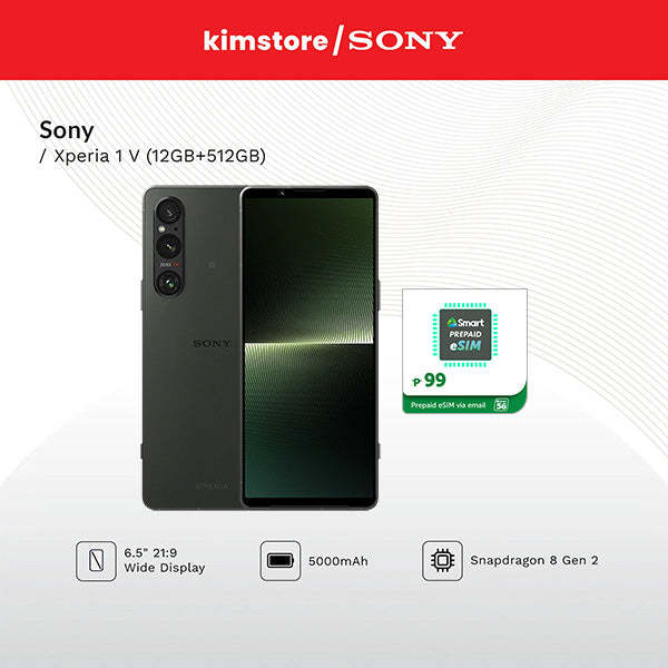 SONY Xperia 1 V w/ Smart 5G eSIM