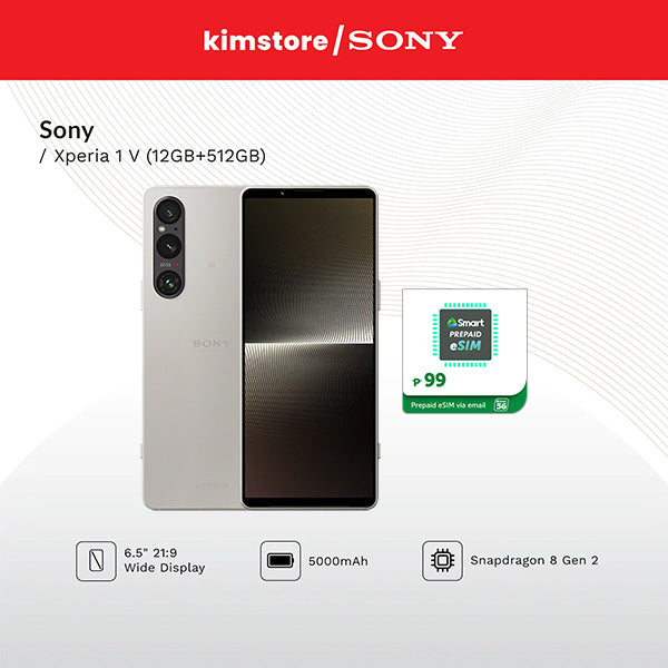 SONY Xperia 1 V w/ Smart 5G eSIM