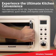 Kazumi KZ-707 20L Digital Microwave Oven