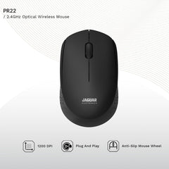 Jaguar Electronics PR22 2.4GHz Optical Wireless Mouse