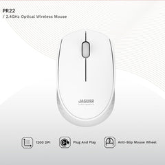 Jaguar Electronics PR22 2.4GHz Optical Wireless Mouse