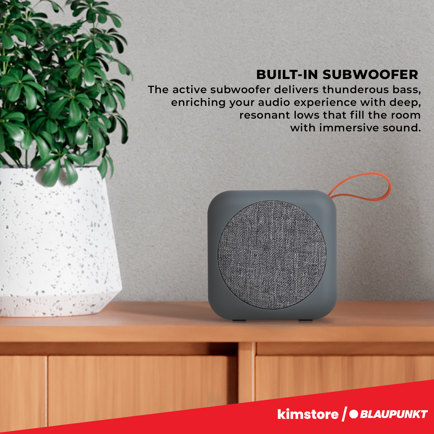 Blaupunkt BT Speaker with Active Subwoofer