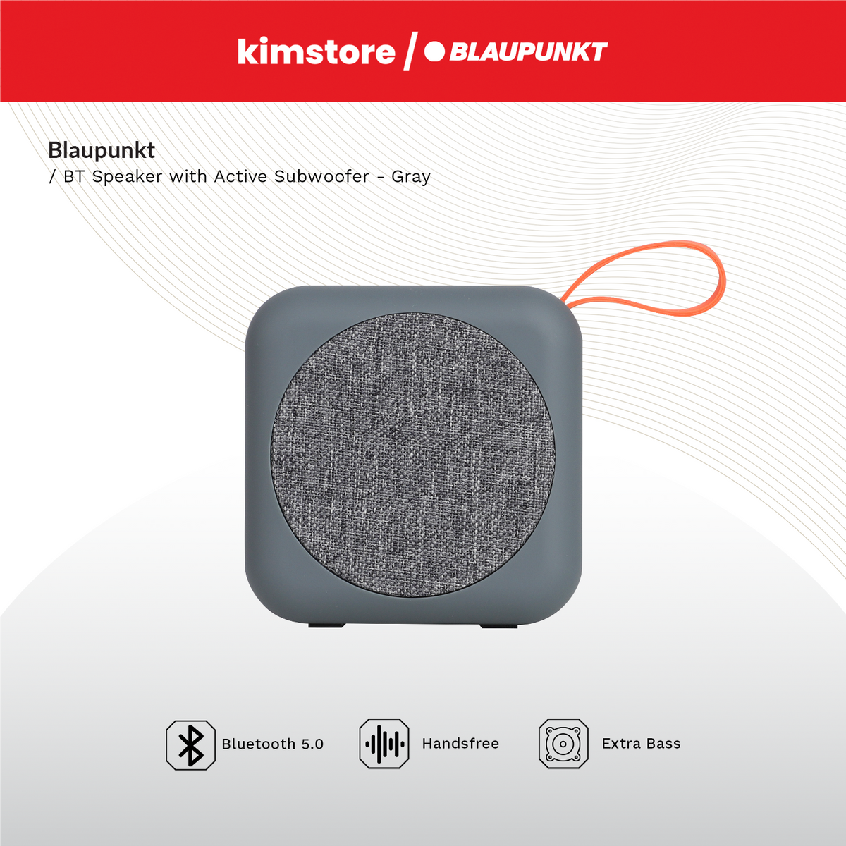 Blaupunkt BT Speaker with Active Subwoofer