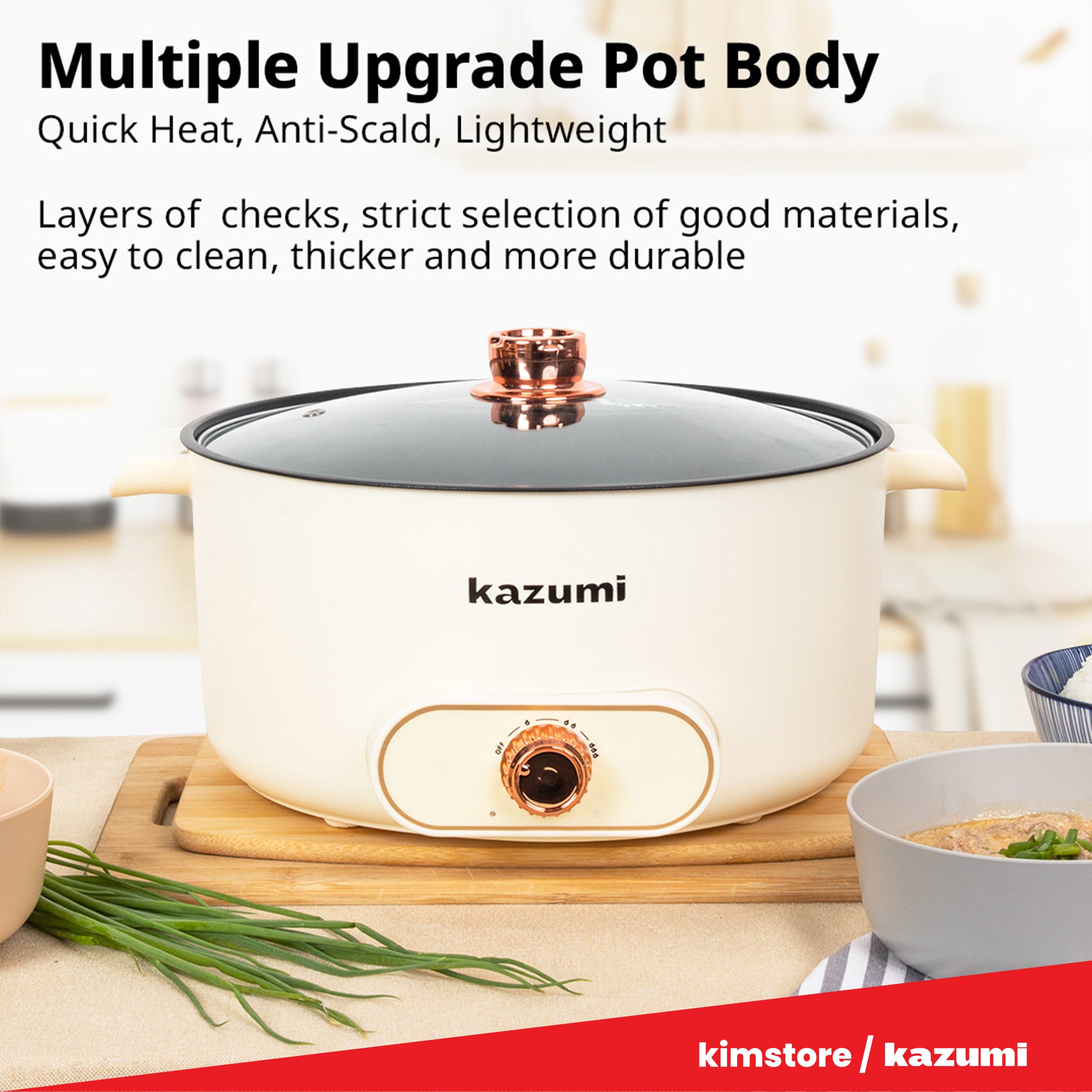 Kazumi KZ-310 5.0L Multifunctional Non-Stick Electric Cooker