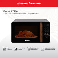 Kazumi KZ-706 20L Digital Microwave Oven