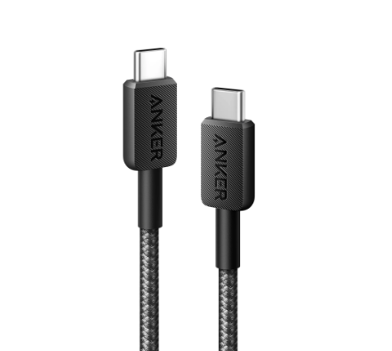 Anker 322 USB-C to USB-C Cable (3ft Braided)