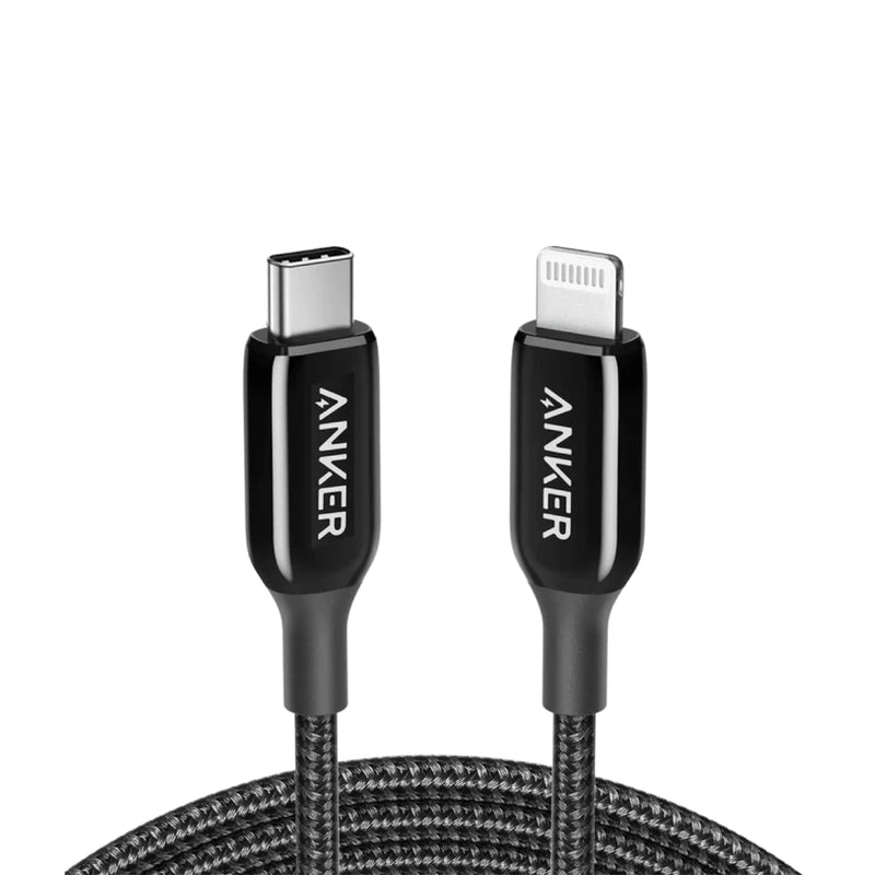 ANKER PowerLine+ III USB-C Cable with Lightning Connector 3ft