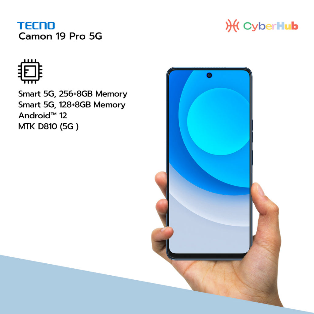 CYBERHUB Tecno Camon 19 Pro 5G (8GB+128GB)