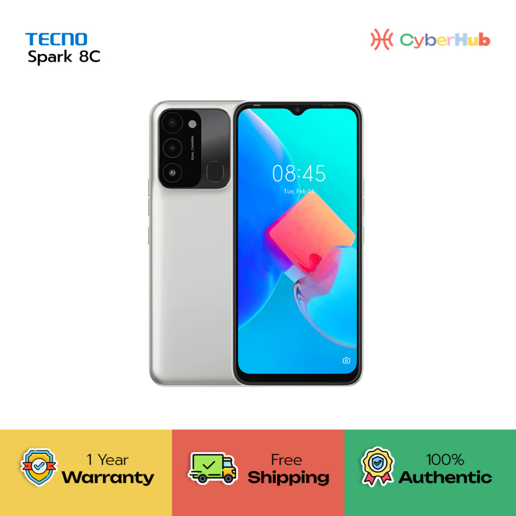 CYBERHUB Tecno Spark 8C 64GB+128GB