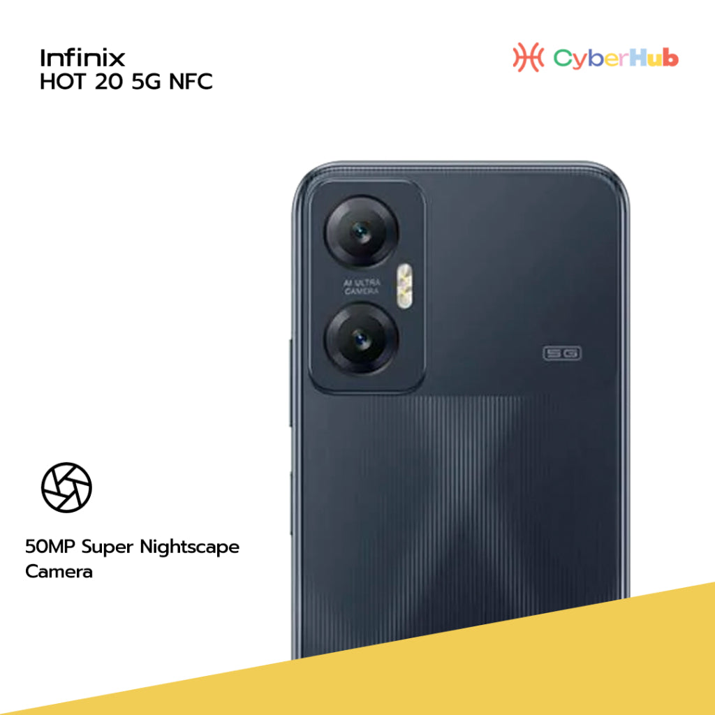 CYBERHUB Infinix HOT 20 5G NFC (4GB/128GB)